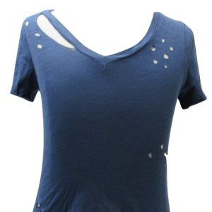 Imes Run Distressed T Shirt Small Tee -L3